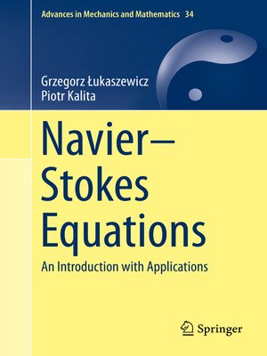 cover image of Navier–Stokes Equations